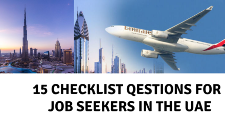 15 Checklist questions for job seekers in the UAE