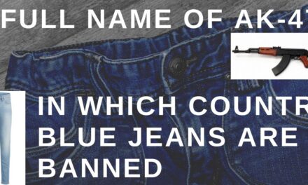 In which country Blue Jeans are banned