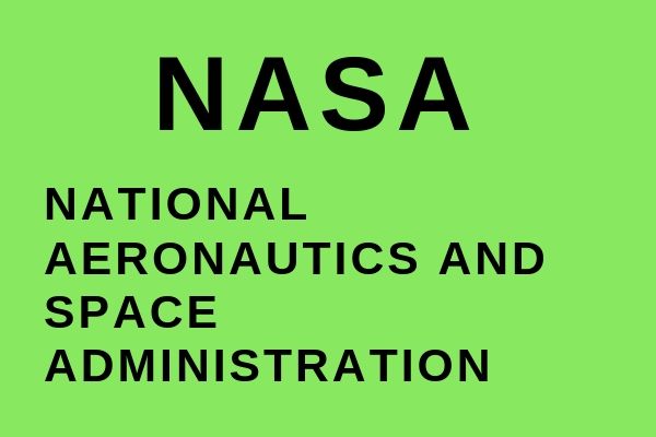 Full name of NASA