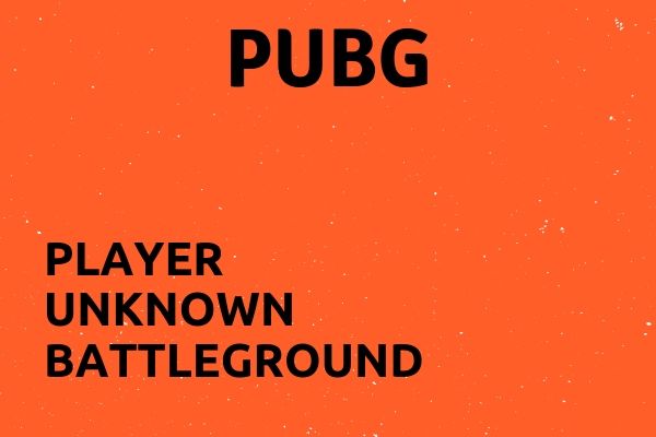 Full name of PUBG