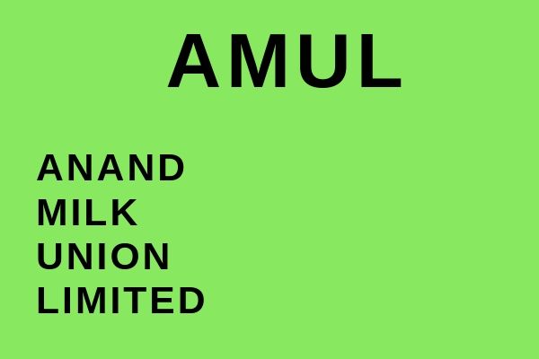 Full name of Amul