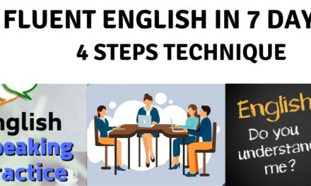 How to Improve English | 4 Steps Technique