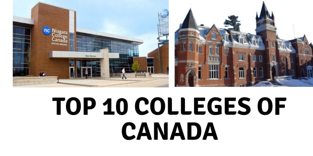 Top 10 colleges of Canada 2019