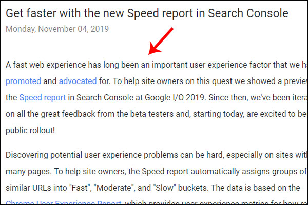 SEO update 2019