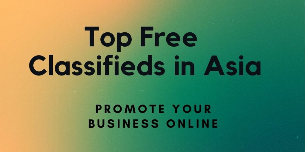 Free classified sites Asia