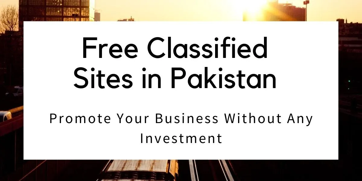 Top Free Classified Sites in Pakistan