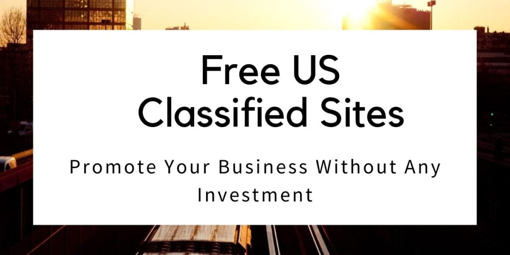 free classified sites USA