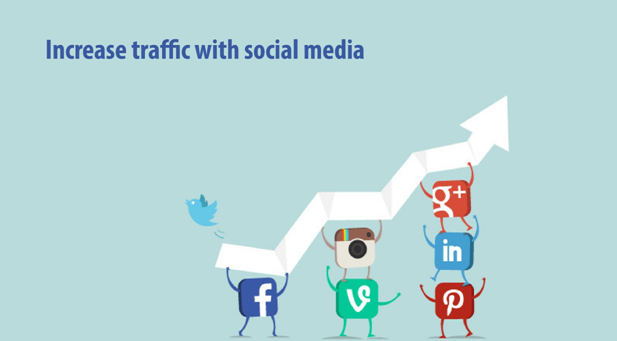 Increase traffic with social media